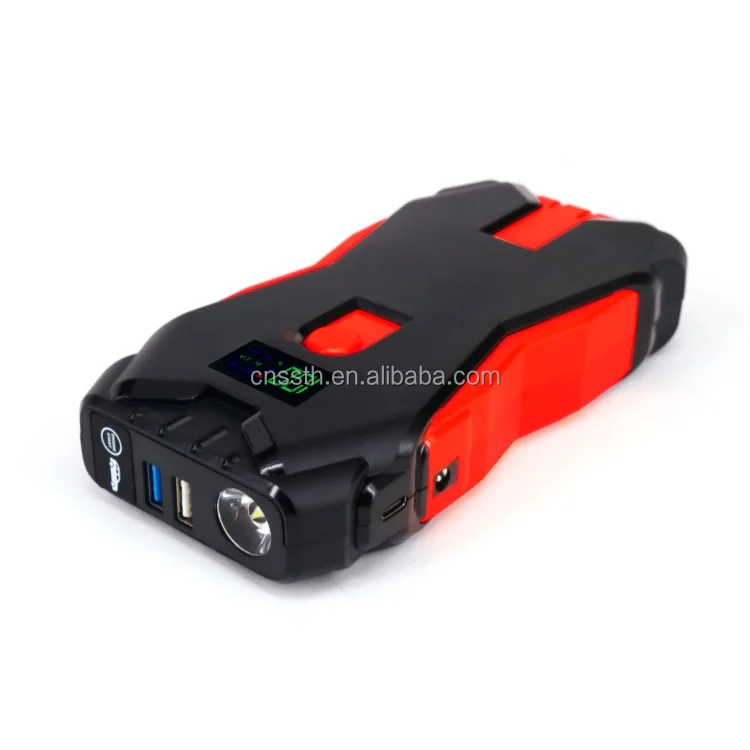 DC 12V 12000mAh Car Jamper Battery Charger Jump Starter Portable 1000A Car Power Bank Booster Jump Starter Portable