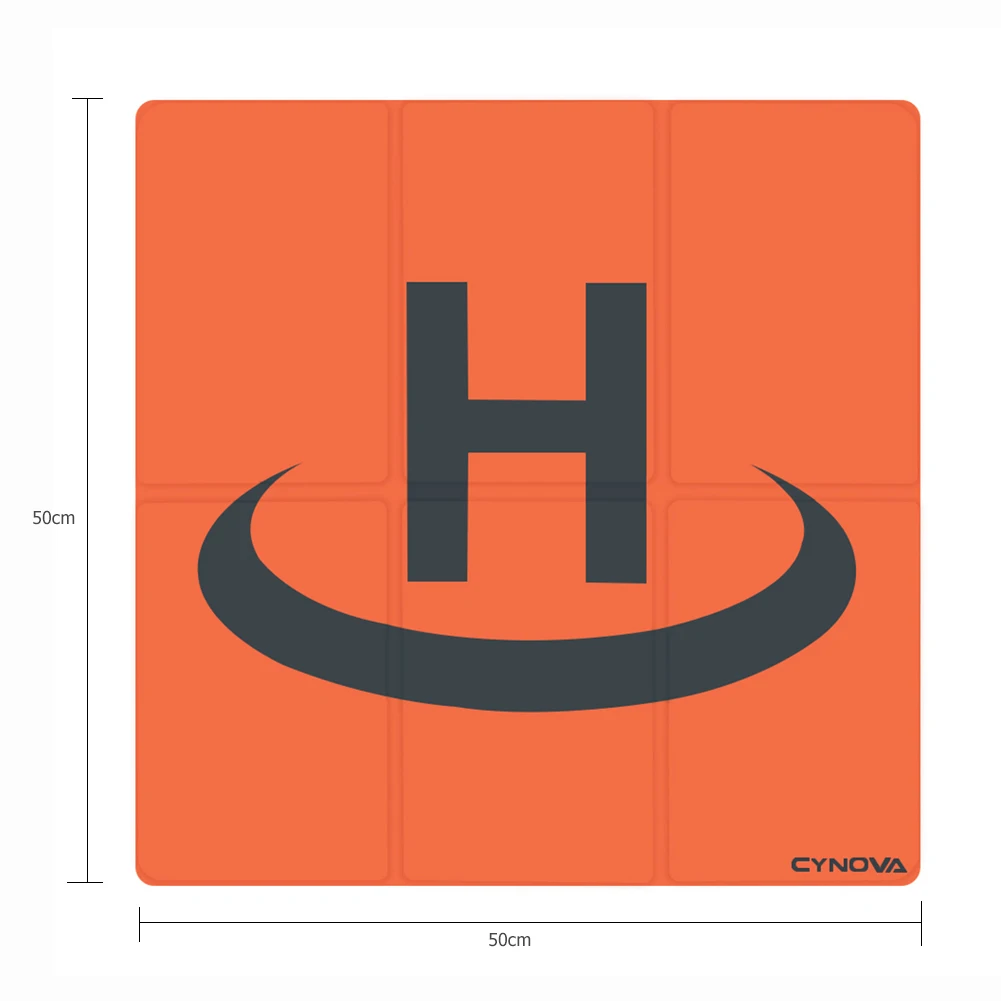 
CYNOVA Portable Foldable Landing Pad 50cm For DJI FPV DJI Mavic AIR 2 Mini Pro Air Mavic 2 Drone Universal Apron Accessories 