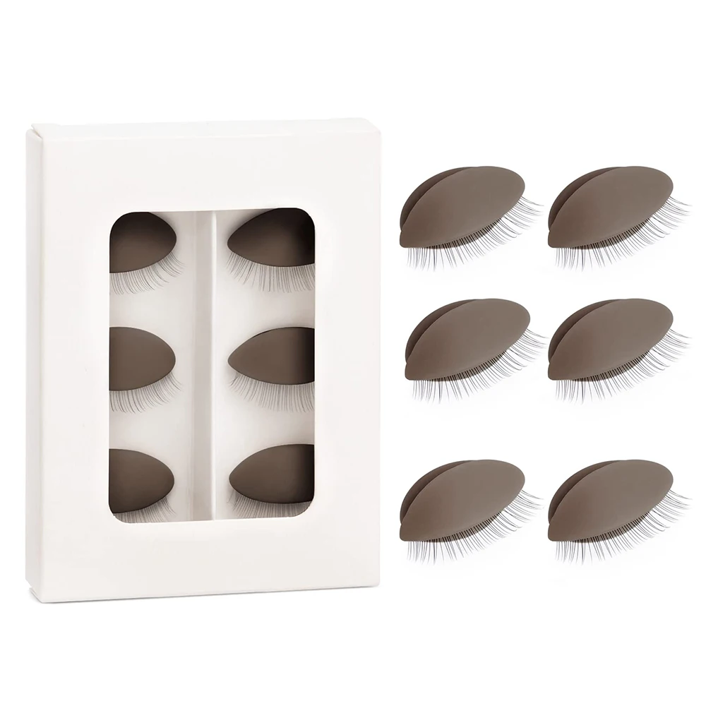 Голова манекена для ресниц, сменная силиконовая Реалистичная Съемная голова для наращивания ресниц, голова манекена