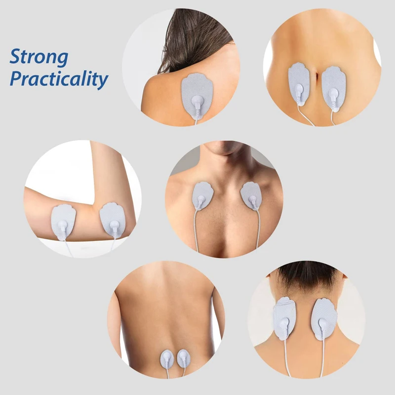 New high quality practical self adhesive rubber hot sale factory direct price tens electrodes pad physiotherapy electrodes emg