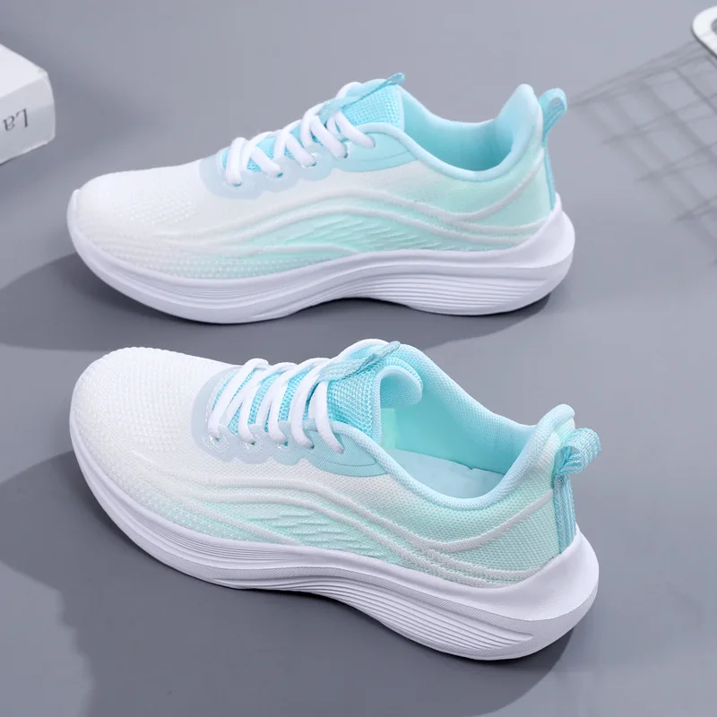 Hot selling new fashion casual shoes girl ladies flat sport shoes