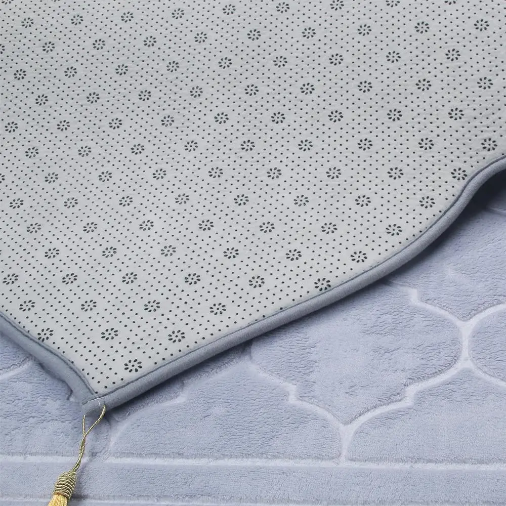 Thick Soft Flannel Muslim Prayer Rug Prayer Mat Islamic Turkish Praying Rug Carpet
