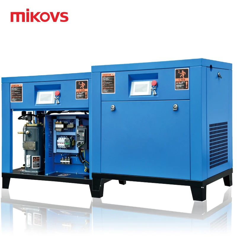 Professional Heavy Duty Energy Saving Variable Speed Rotary Screw air compressor With Inverter