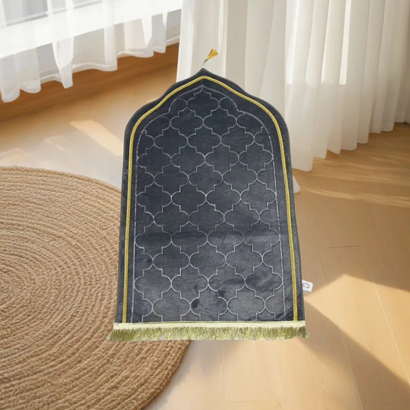 Traditional Design Soft Fabric Muslim Thick Prayer Rugs
