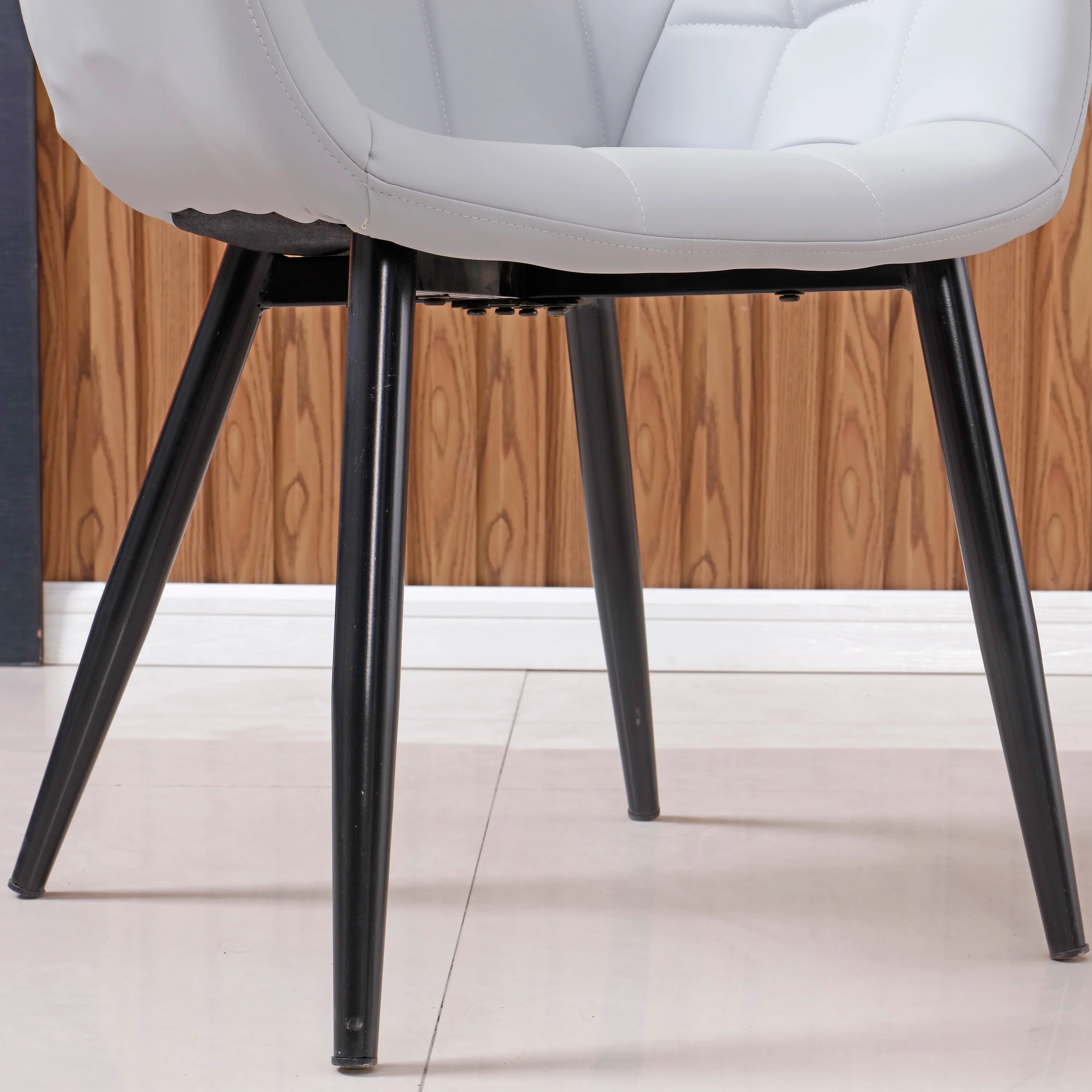 Soft upholstered kitchen chair fabric dining chairs modern luxury manufacturer