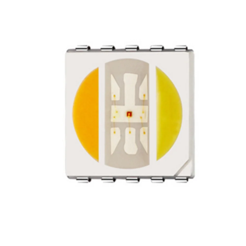 5mm 5050 RGBWW 5-in-1 0.2W R Series SMD LED Chip Diode For Linear L1MC-2780RB50650A1