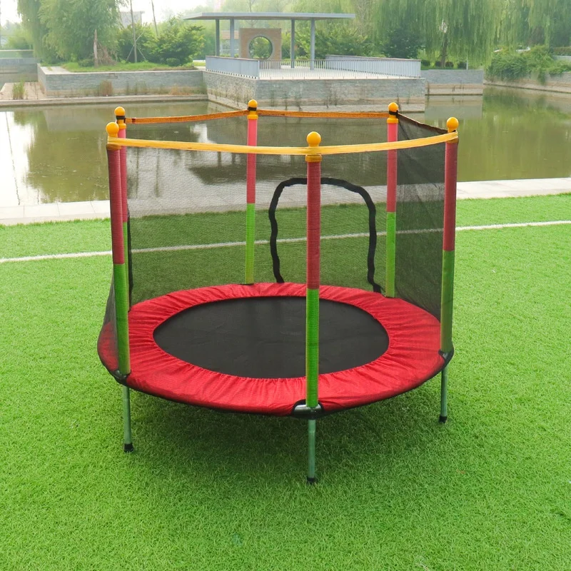 Children Double Protection elastic bed  high quality indoor and outdoor trampolines for children
