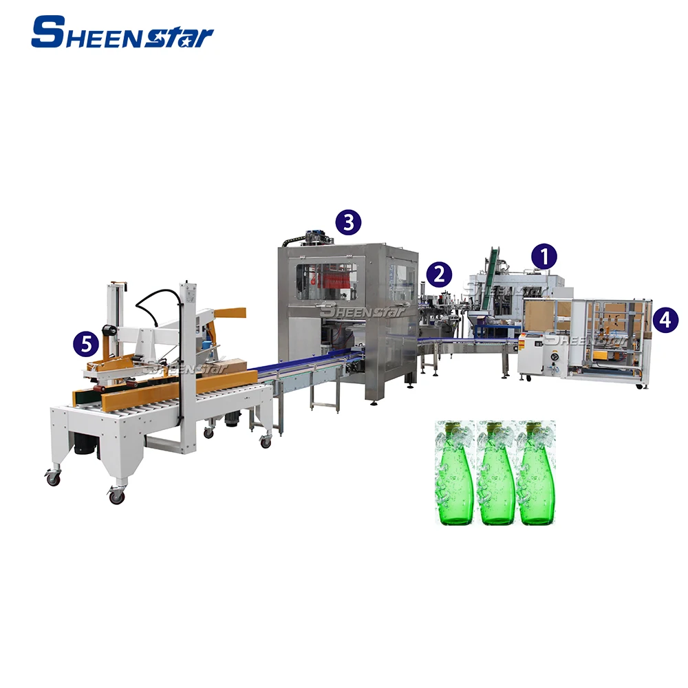 Super September 6000bph Glass Bottle Juice Filling Machine