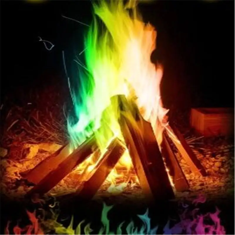 Wholesale Professional Change Color Flame fire party Mystical Flames Fire Magic Powder color flame fire