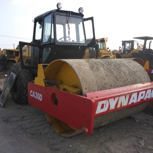 Сделано в Швеции, отличная производительность, б/у дорожный каток Dynapac CA30D, строительное оборудование, Уплотнительная Машина