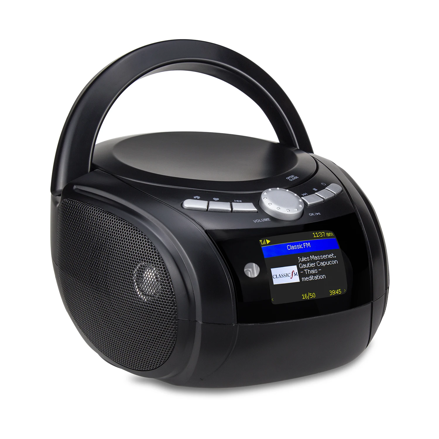 Stereo Output Internet Radio with DAB+/DAB/FM USB CD Player Boombox