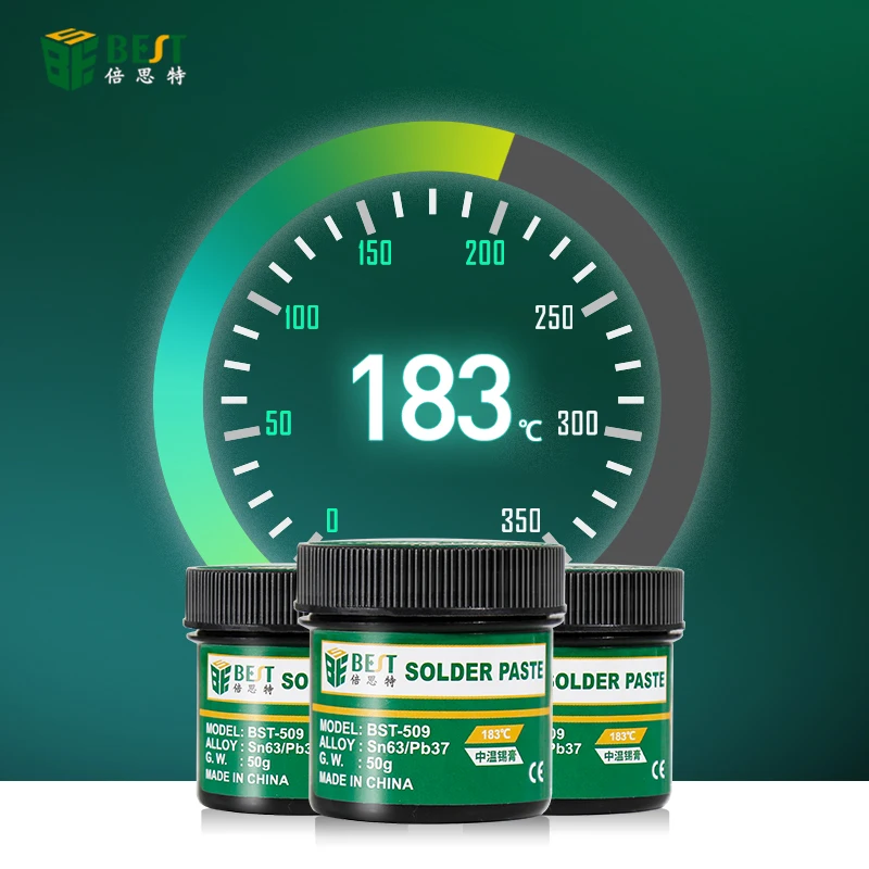  BEST-506 50 г Sn63Pb37 Серебряная паяльная паста для
