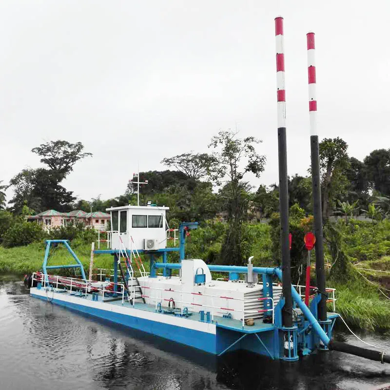 River Cutter Suction Sand Pumping Dredger Ship Machine Sale