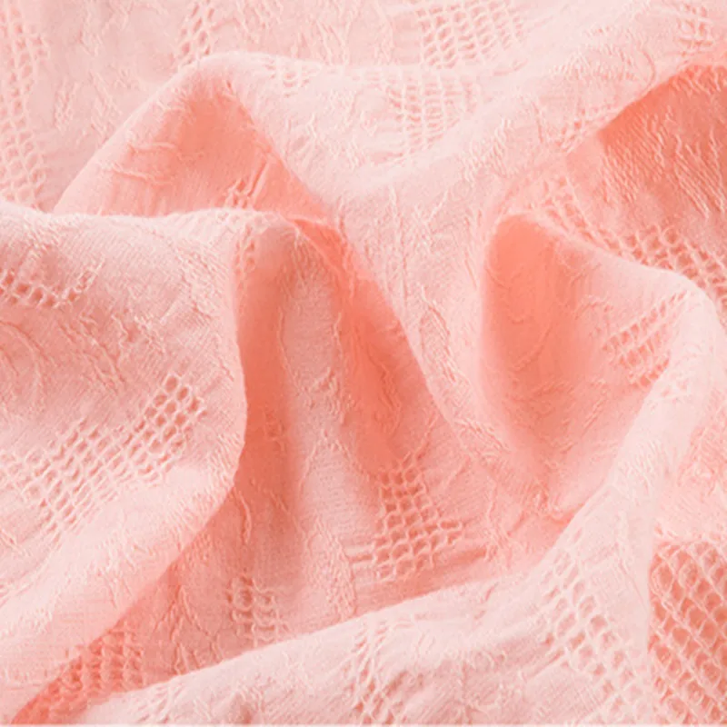 100Cotton National Style Linen Mesh Jacquard Fabric for Hanfu Dress