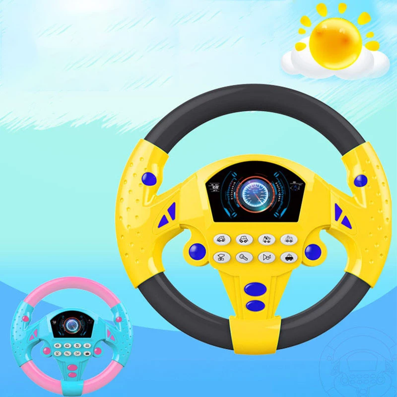 Электрическая игрушка-головоломка на руль для раннего развития