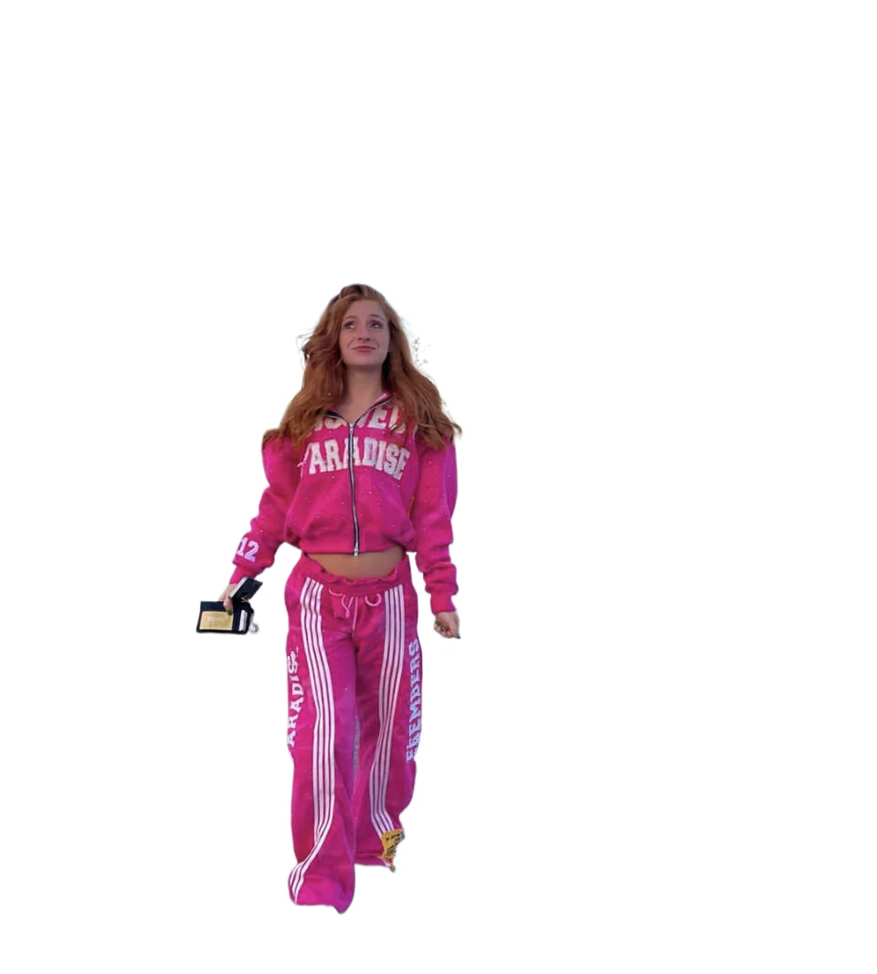 Женский 2024 толстый спортивный костюм