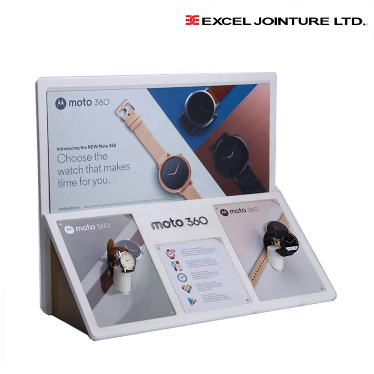 Эксклюзивный дизайн, демонстрация ювелирных изделий, стойка OEM, акриловая настольная подставка для умных часов