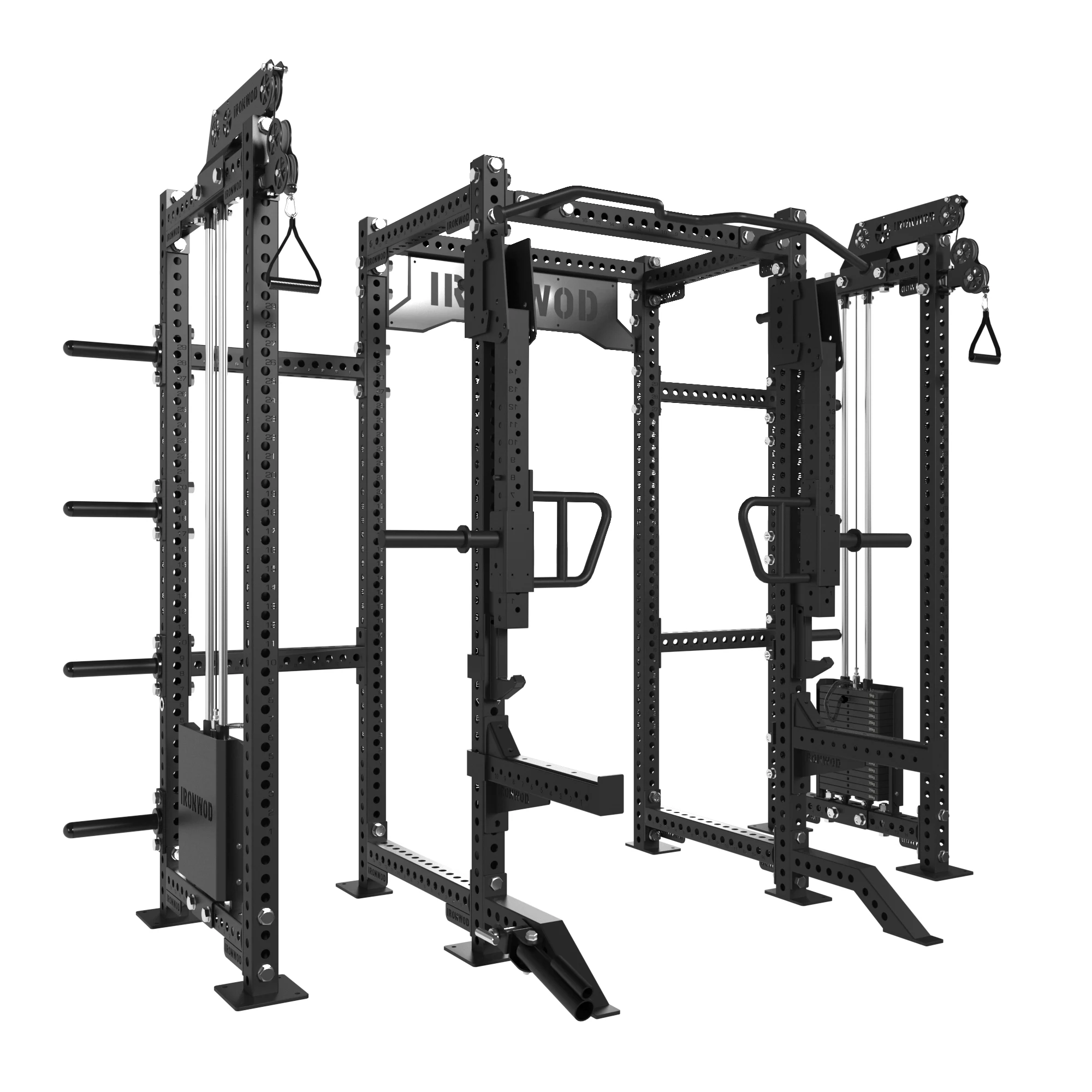 crossover cable machine exercise for strength and muscle power rack with fitness cable system lat pull down