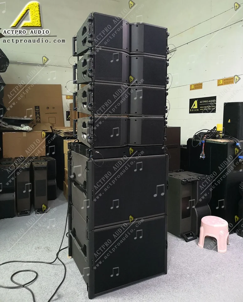 KR208 double 8 inch line array speaker neodymium speaker component KR208 line array