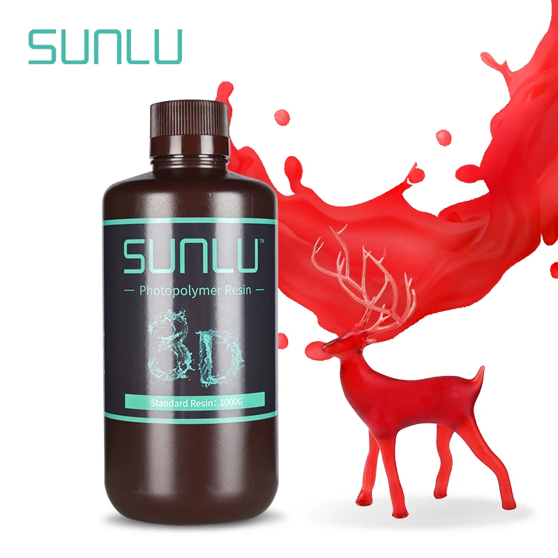 SUNLU 3D Print Resin Relife Wall Art Resin 3D Relief 1KG 405NM UV Photosensitive Resin Multiple Printers Available