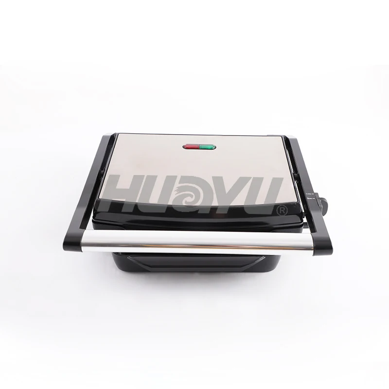 2024 New 4-slice Panini Press Grill Non Stick Sandwich Steak Press Grill Smokeless