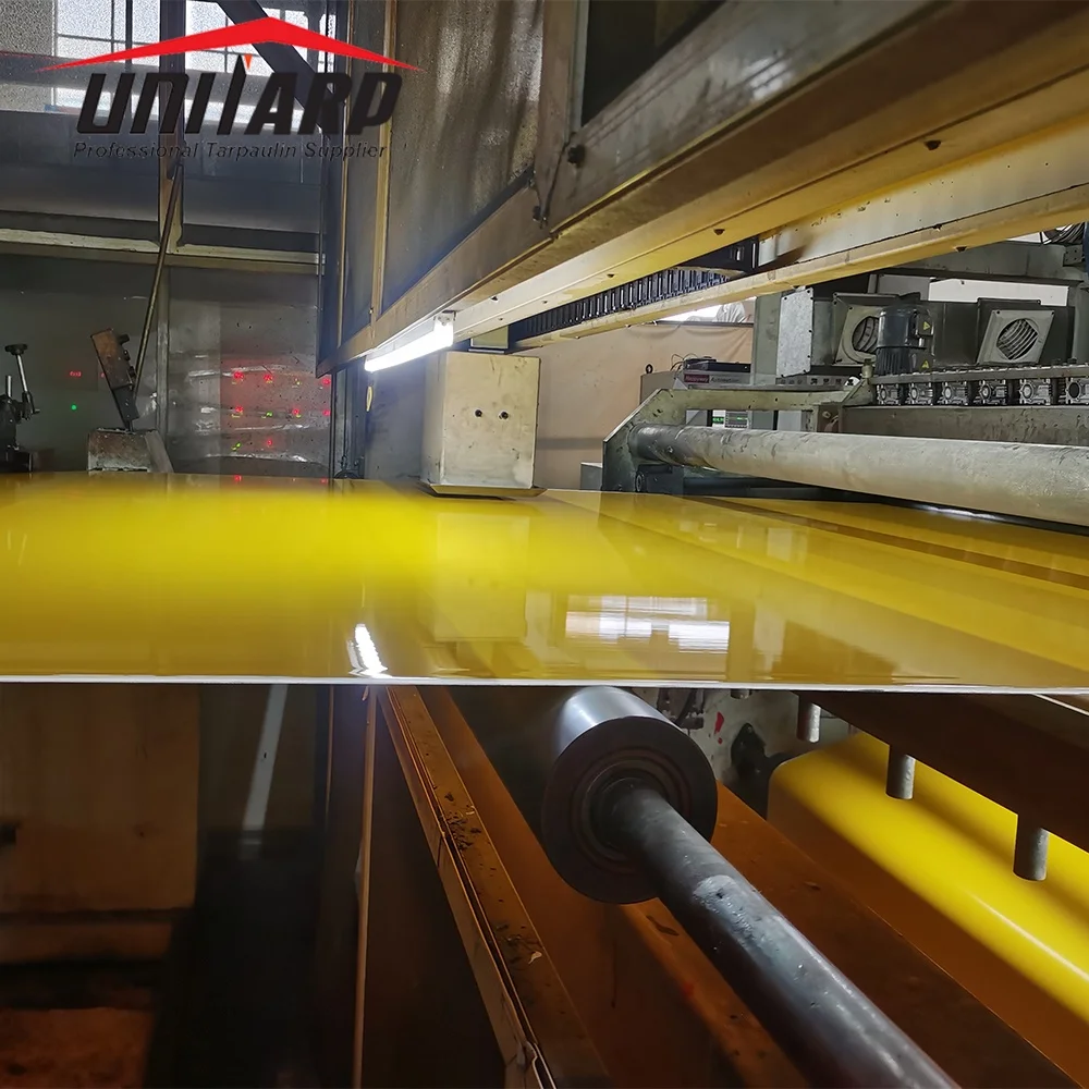 2.18 m 1100Dex 650gsm M2 Classification without Phthalate PVC Knife Scraped Tarpaulin