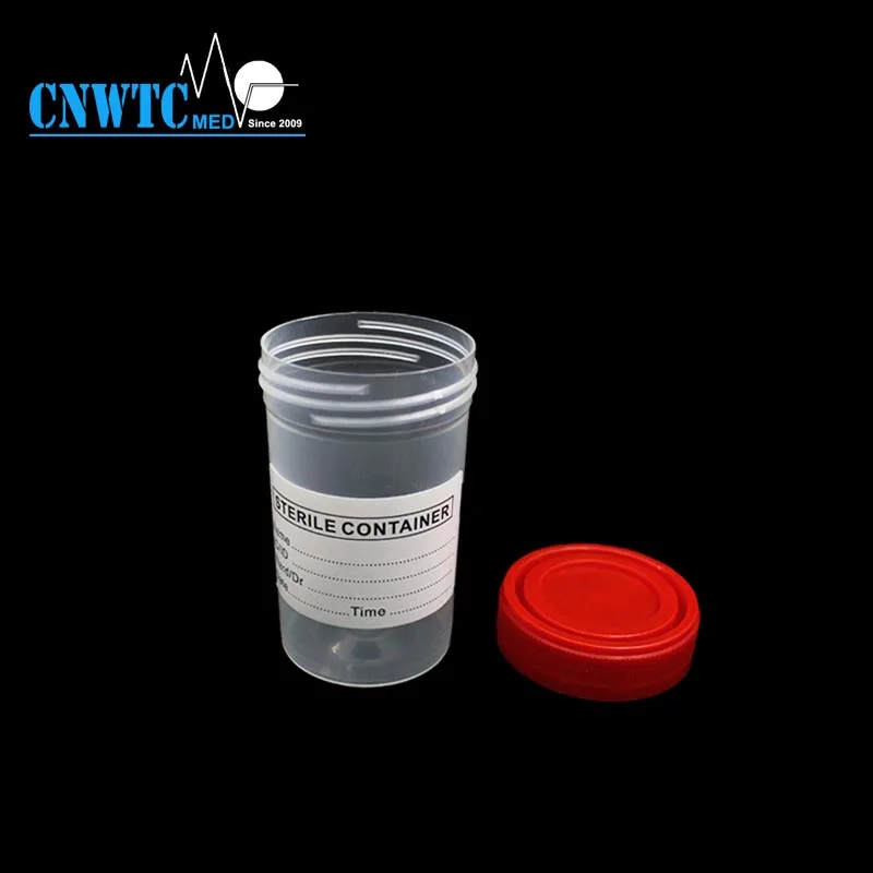 Plastic Urine Stool collector Specimen Cup Container 60ml