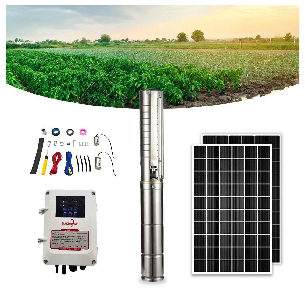 750W 1HP High power stainless steel solar multi-stage impeller water pump centrifugal pump agricultural irrigation