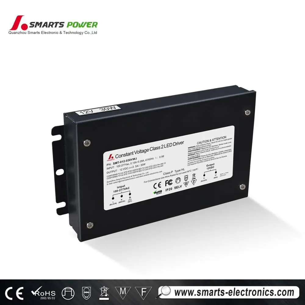 Светодиодная лента 277v до 24v 200w источник питания triac dimmable