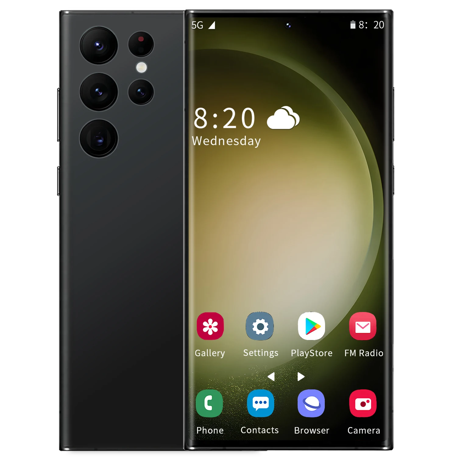 Смартфон 7 3 дюймов S23 ультра Новый 5g сетевой сотовый телефон 16g + 1tb Dual Sim Android разблокированный мобильный 3G & 4G