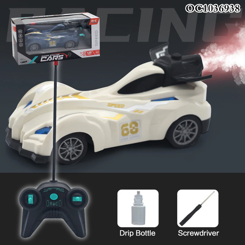 5CH RC Racing small remote control stunt car toy 2024 with mist spray