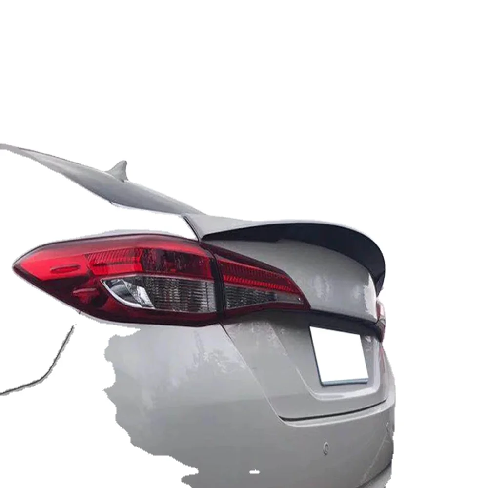 Car Accessories For Toyota Sedan Vios Yaris Rear Spoiler Wing LIP 2019+ ABS Material High Quality