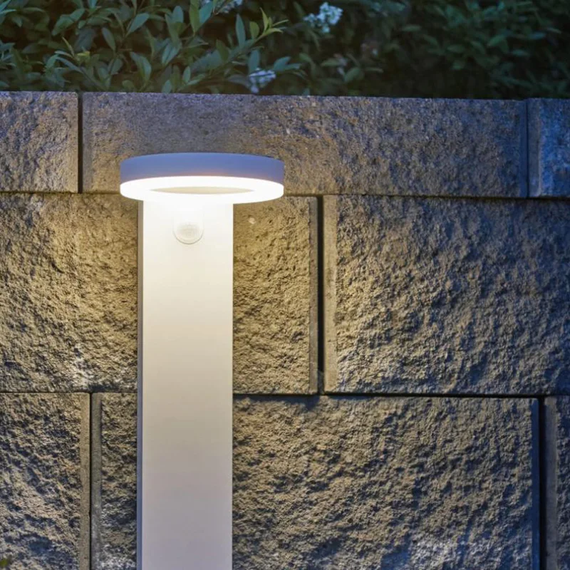 Multifunctional 500MM Backyards Solar Motion Sensor Security Lamp LED Solar Wall Light Garden Pole Light