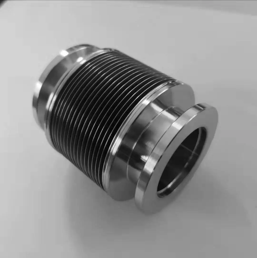  Вакуумные края сварные сильфоны KF25 длиной 50