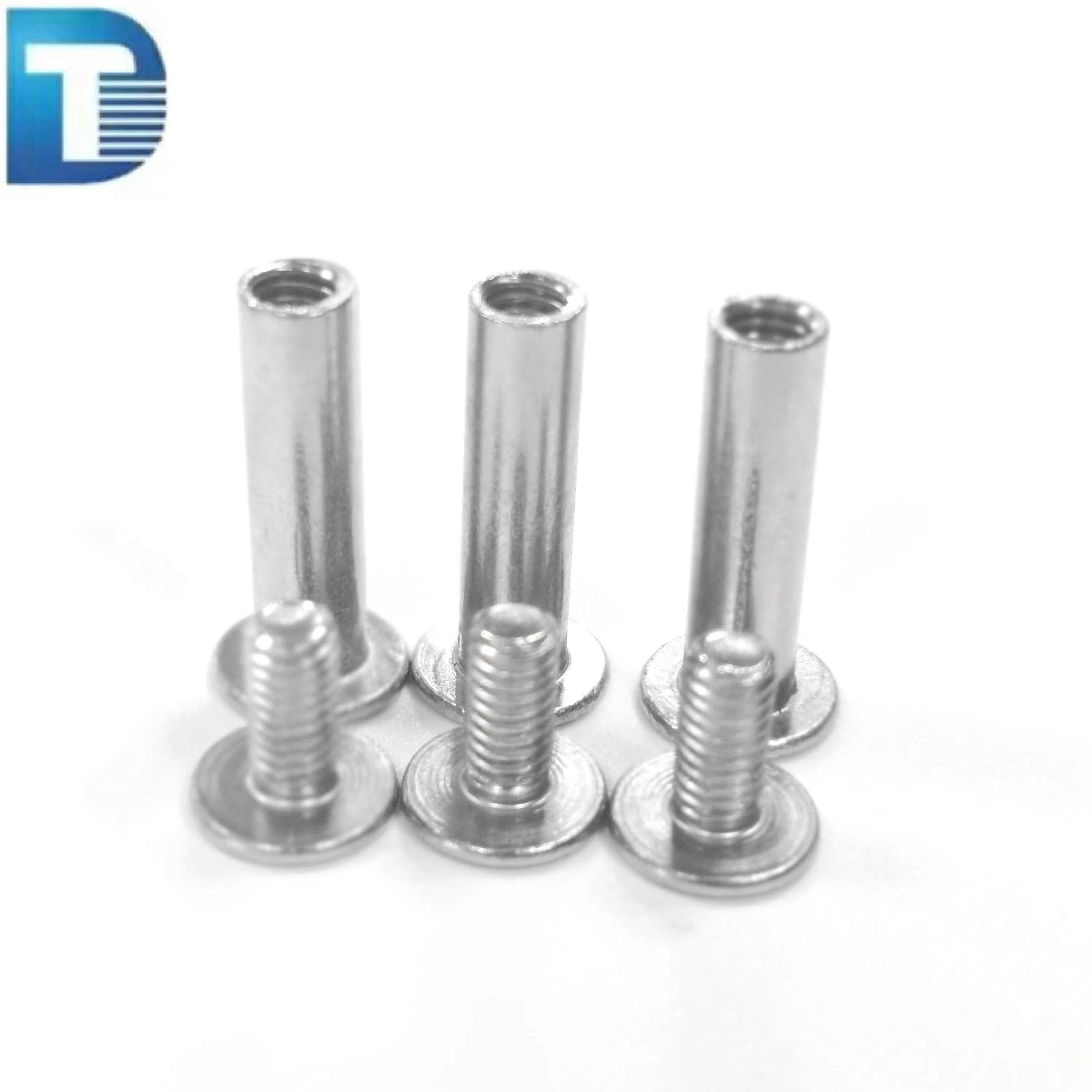 Book Screws Album Nail Male Female Binding Rivets Combination Furniture Fasteners Mother and Son Screw