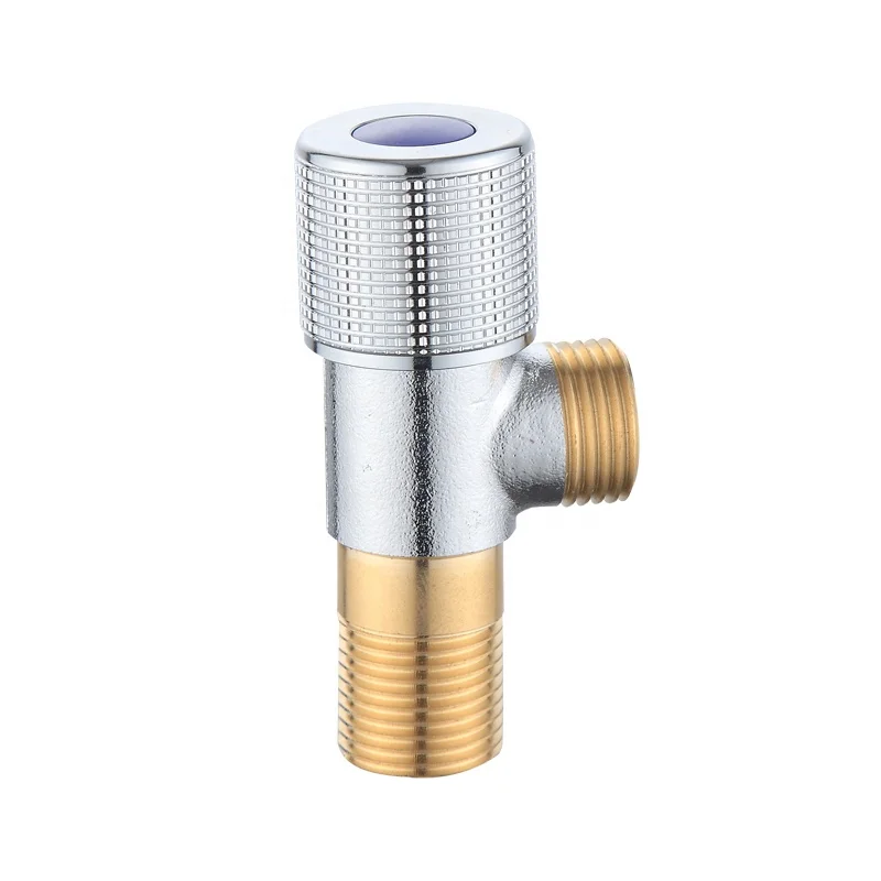 Латунный Угловой клапан для холодной и горячей воды стопор из высококачественного материала прочный угловой раковины в ванной комнате