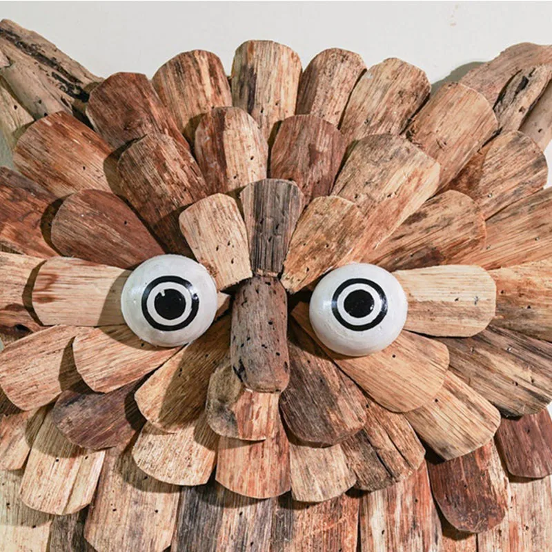multifunctional driftwood wall art driftwood animal Home Decor Handmade Driftwood Wall Art Owl Wall Art Drift Wood Owl
