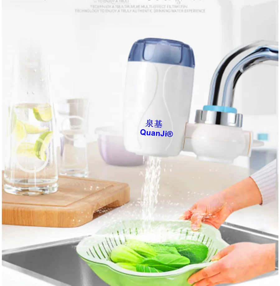Ceramic faucet water filter, faucet mount water filter, kitchen tap faucet water filter Fits Standard Faucets Easy Install
