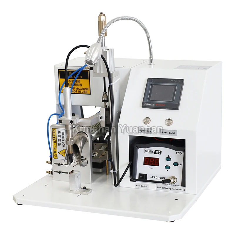 YH-HXJ Semi-automatic wire cable soldering machine with CE