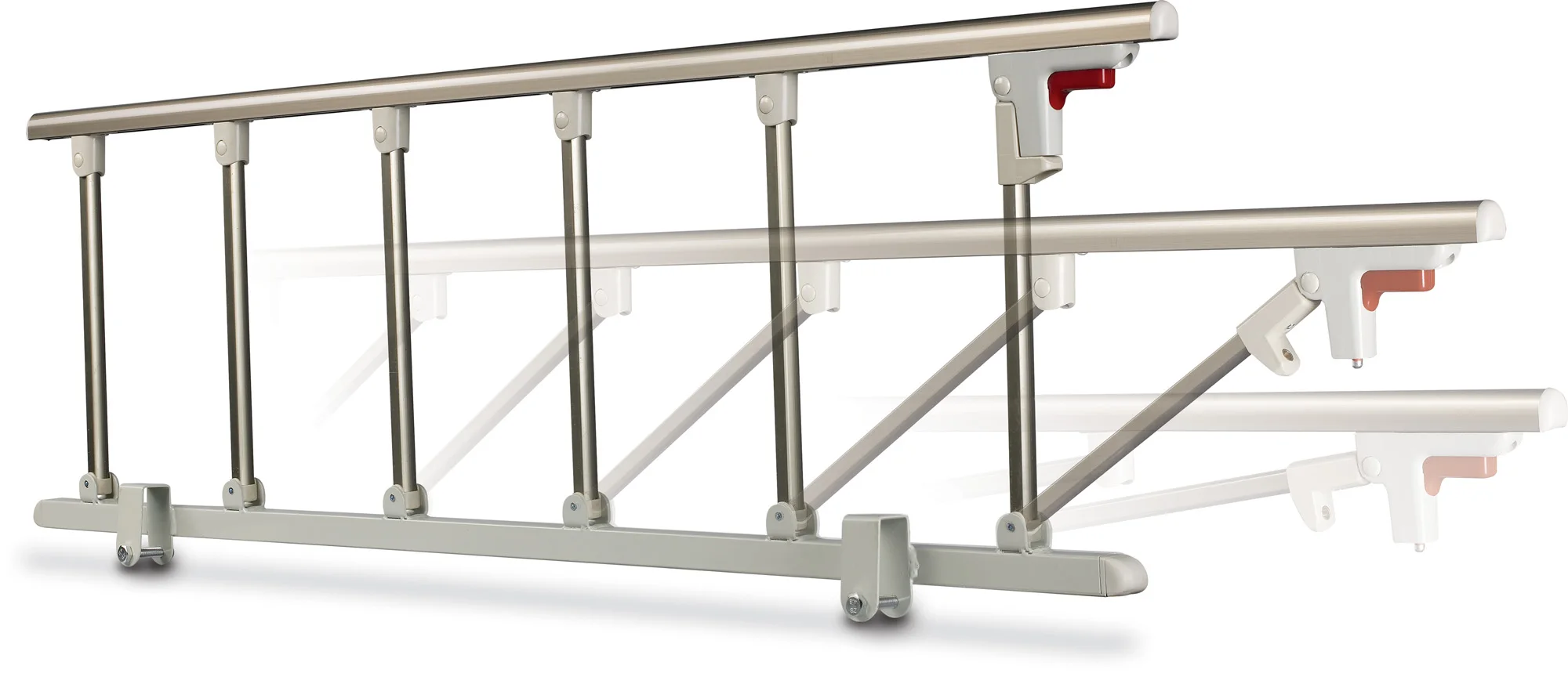 Hot sale factory price high quantity  Steel Medical Equipment two crank hospital bed for clinic and hospital