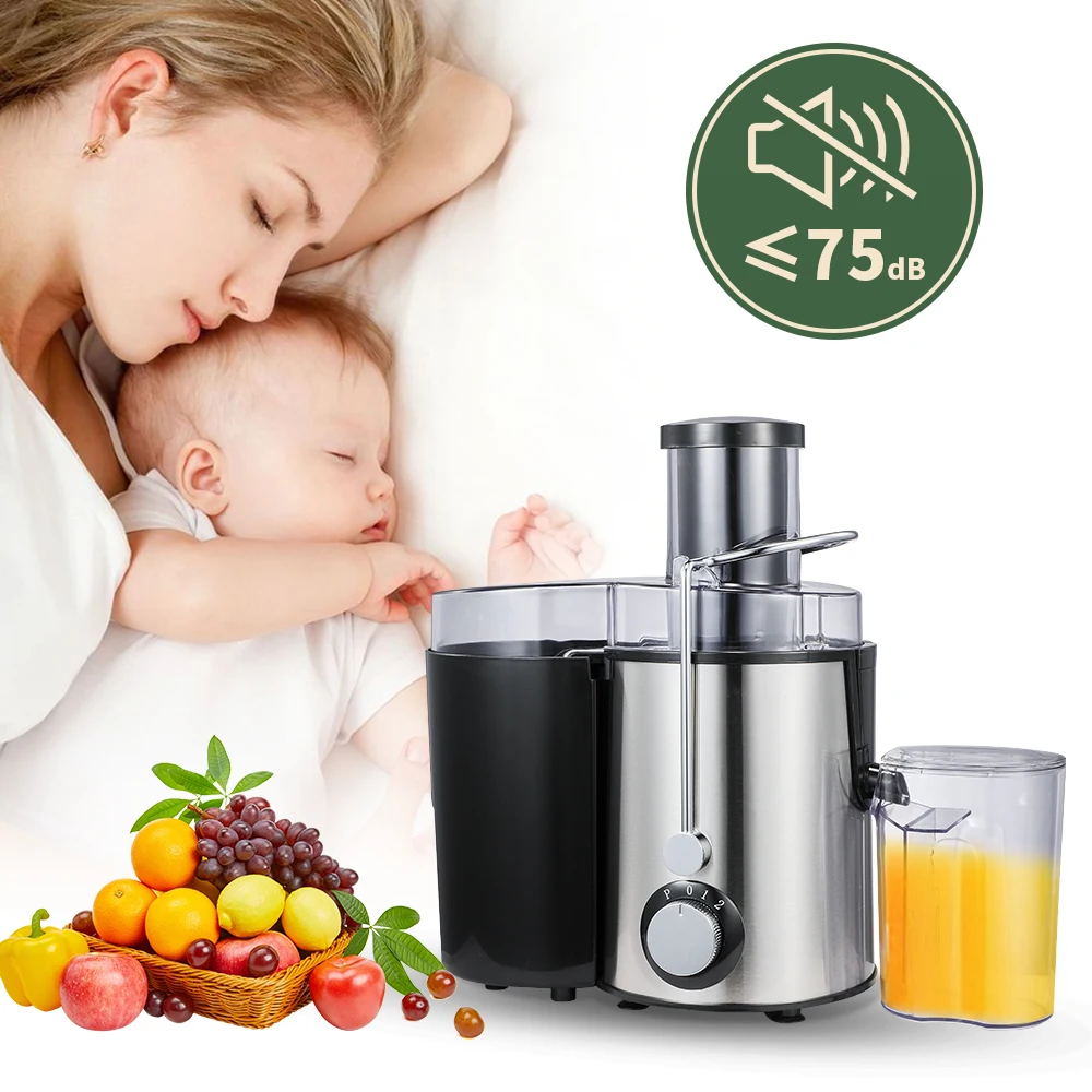 Centrifugal Juice Extractor Maker Wide Mouth Juicing Machine BPA-Free Juice for Fruits Veggies Juicer Machine