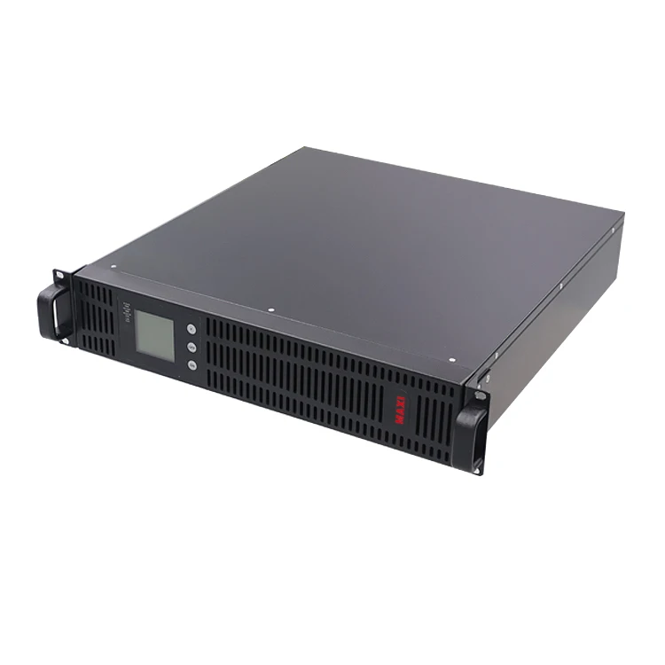 rack mount UPS 2KVA Online Ups uninterrupted power supply pure sine wave with internal battery 48V