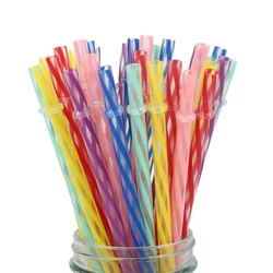 Пользовательская пластиковая трубочка, многоразовая пластиковая трубочка для замены