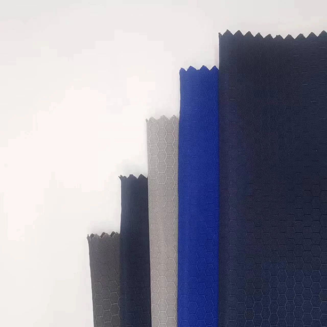 100% nylon waterproof football diamond lattice jacquard 420D nylon fabric