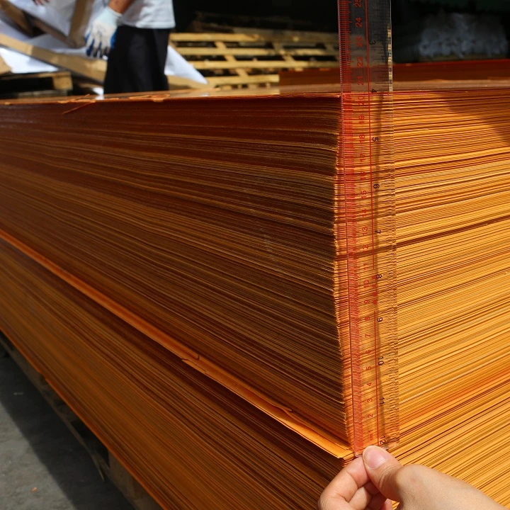 CNC Cutting Phenolic Laminate Sheet Phenolic ESD Black Orange Bakelite Sheet