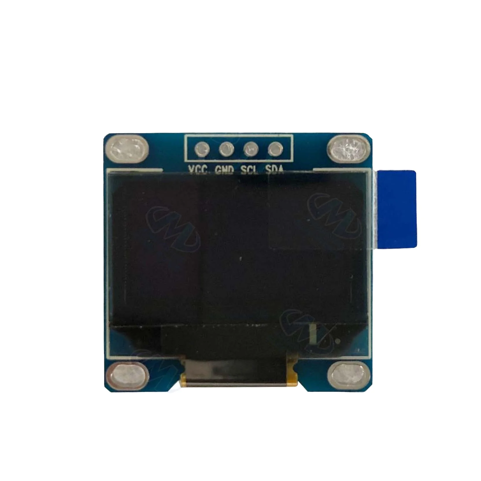 Модуль органического светодиода JMD 0,96 дюйма, 4-контактный, 128*64 LCM, 0,96 дюйма, органический светодиод OLED, белый/синий/желтый, синий