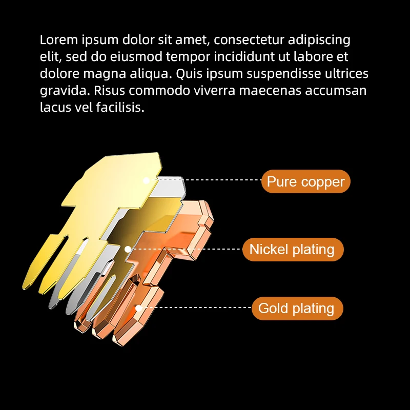 Network CAT5 CAT6 UTP Unshielded 8P8C CAT6a Pass Through RJ45 Modular Plug Ethernet RJ45 Cable Connector