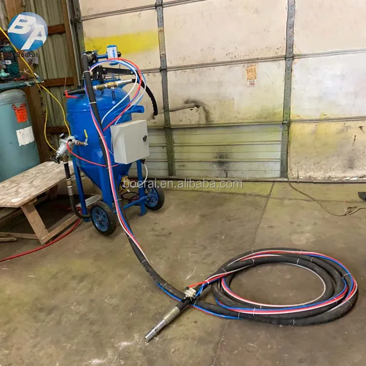 Portable Dust free Sandblasting Machine sand blaster machine For Sale