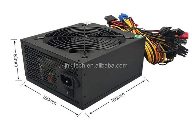 Блок питания ATX 1600 Вт 1800 2000 для майнинга блок ПК с поддержкой 6 GPU 8 эфириума