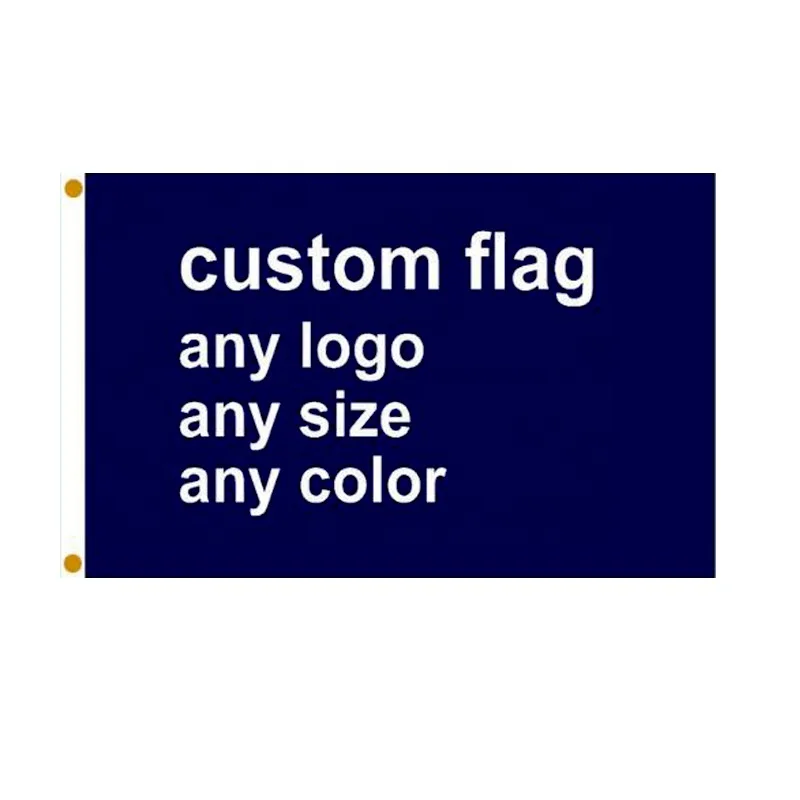 
Square 3X5 Ft Customized Flags Banners Silk Screen Printed Custom Banners Flags Professional Large Screen Printed Custom Flags 
